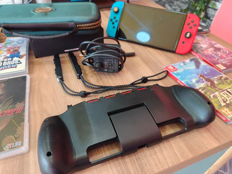 Nintendo Switch OLED + 5 Games and Accessory Set - 2