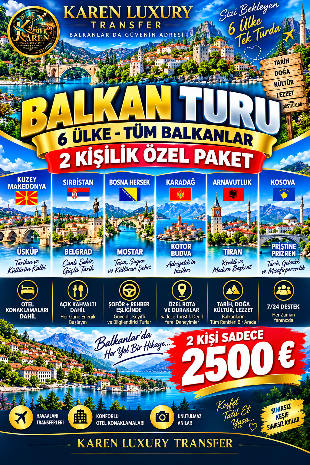 Një udhëtim i sigurt dhe komod në Ballkan - 3